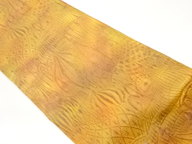 JAPANESE FUKURO OBI / MATELASSE / WOVEN ABSTRACT